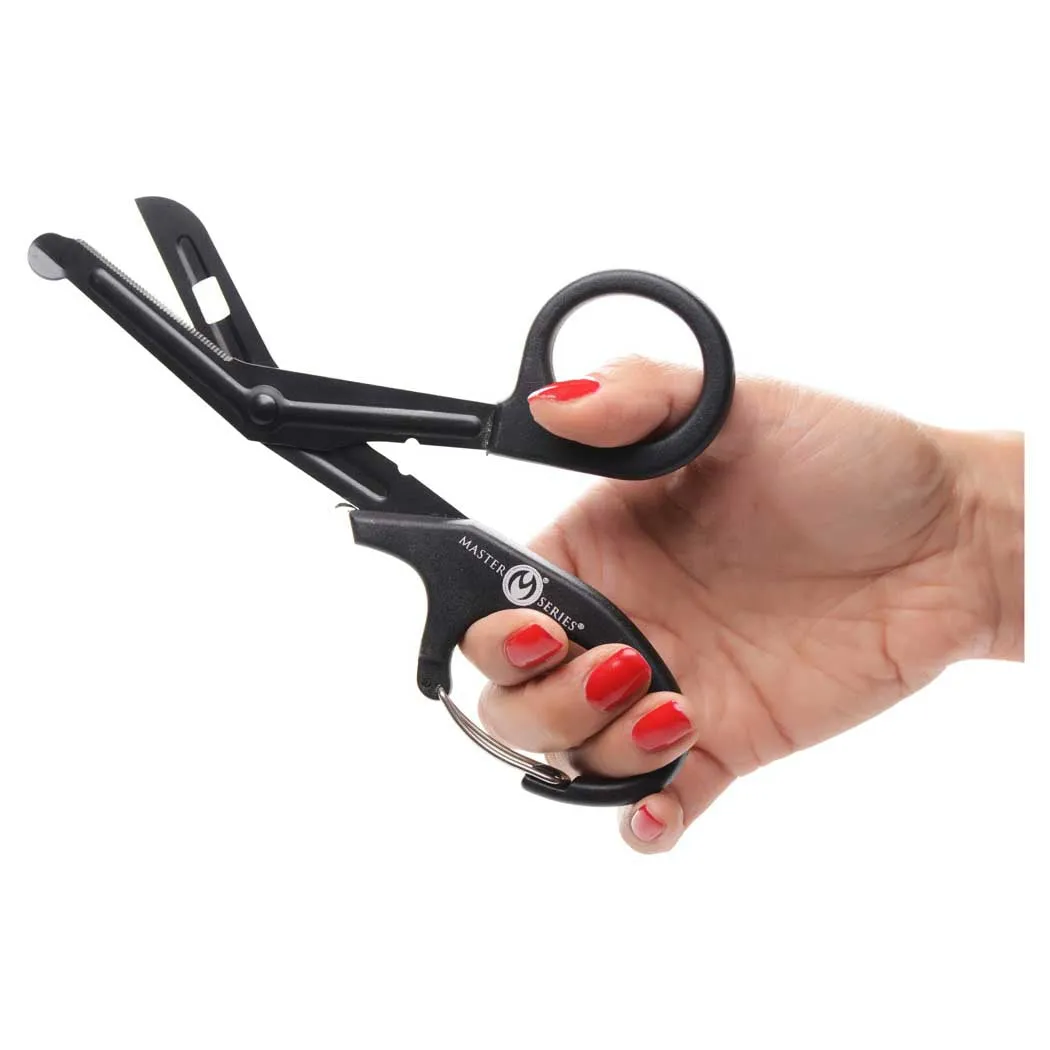 Master Series Snip Heavy Duty Bondage Scissors with Clip