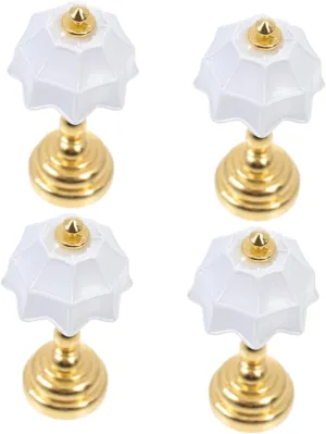 Material Cute Design for Boys and Girls Room Decor 16pcs Mini Bedside Lamp Decorative Landscape Lights for Dollhouse Compact complex Table Lamp for Miniature Scenes Safe 
