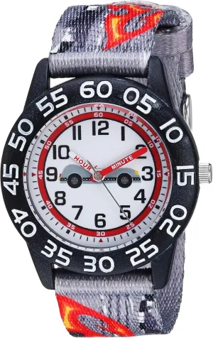 mechanic parasite autobiographical comfortably pale psychodynamic Strap Watch Kids' Plastic Time Teacher Analog Quartz Nylon 