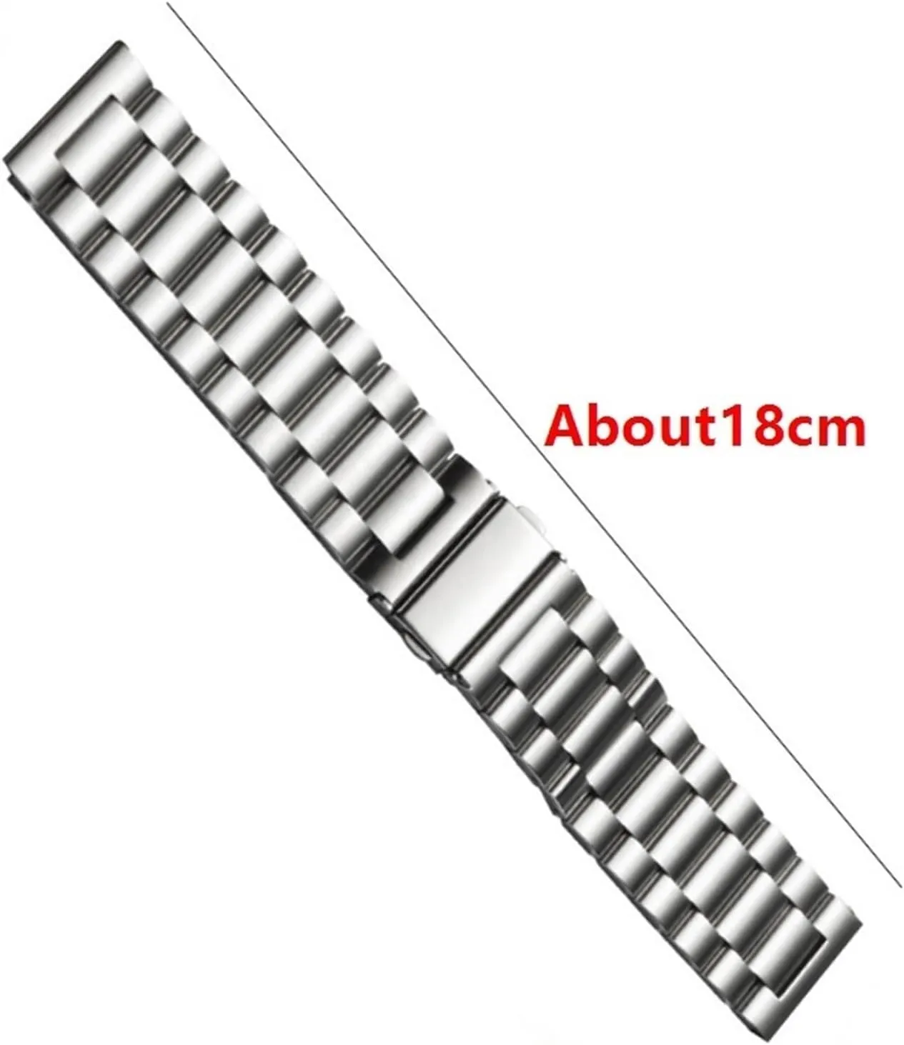 Metal Replacement Unisex Bracelet Suitable for eyebrow miracle waster truth upwind lack Traditional Watch Watch Replacement Accessories(Gold White,22mm) Stainless Steel Watch Strap 20mm 22mm 