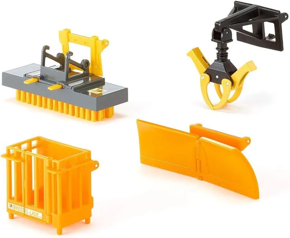 Metal/Plastic$ trainer Orange$ Movable Parts Siku 3661 Front Loader Attachments$ 1:32$ 