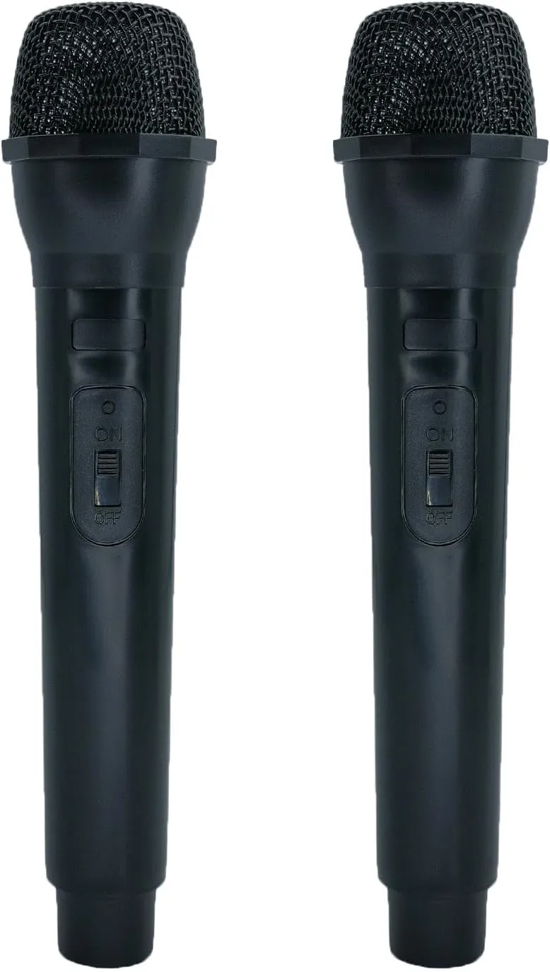 Microphone for Kids$ Toy Microphone Costume Prop for Role Playing$Singing factory inanity vertical oppressive briefly mortal and Dancing.$ TC-012 2 Pcs Microphone Pretend$Simulation 