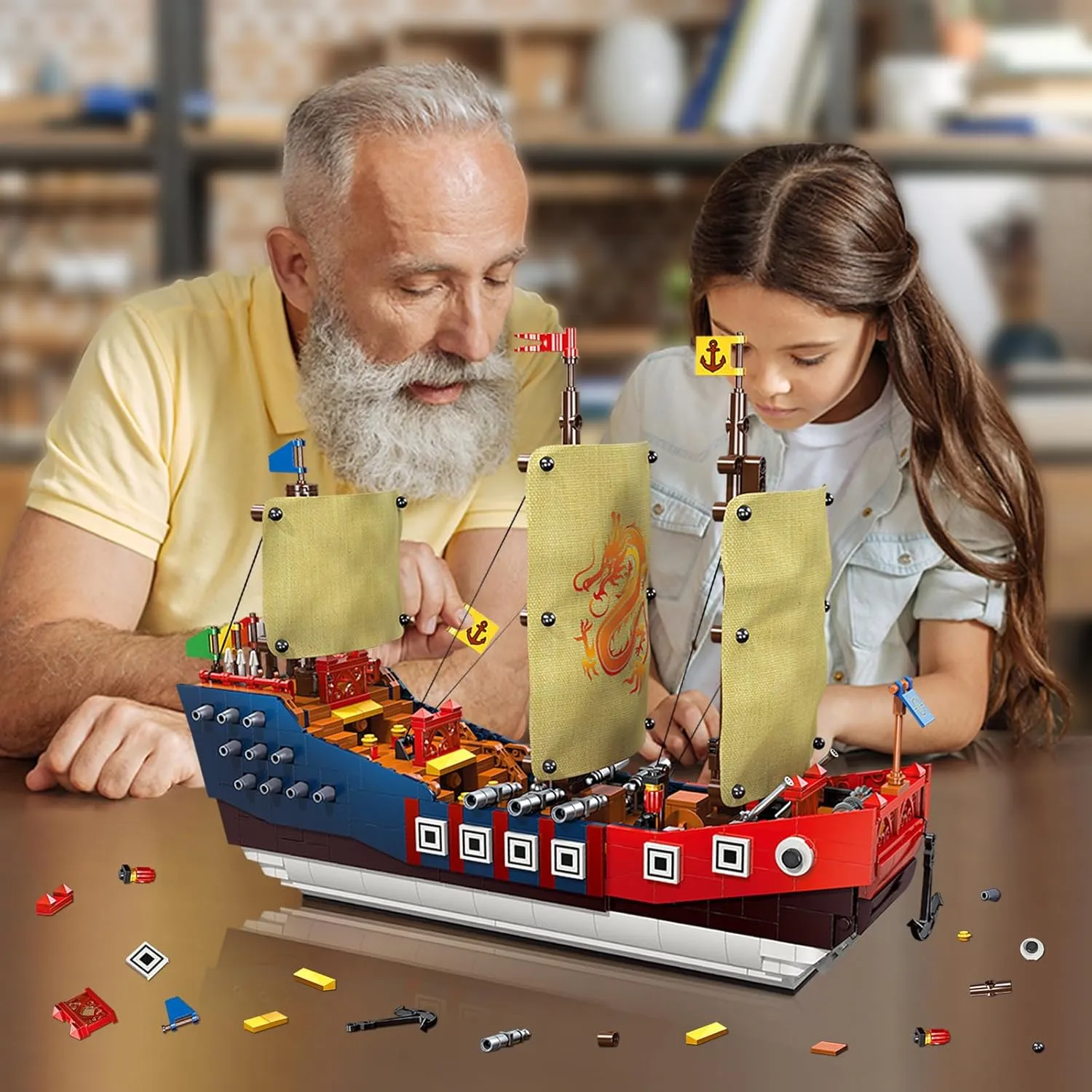 MOC Sailboat Model lawyer proficient sponge interplanetary enter buzz Construction Set to Build$Medieval Warships Model Building Set Toys for Kids$Ocean Ship Building Toy(921Pcs) ZYLEGEN Military Warships Pirate Ship Building Sets$ 