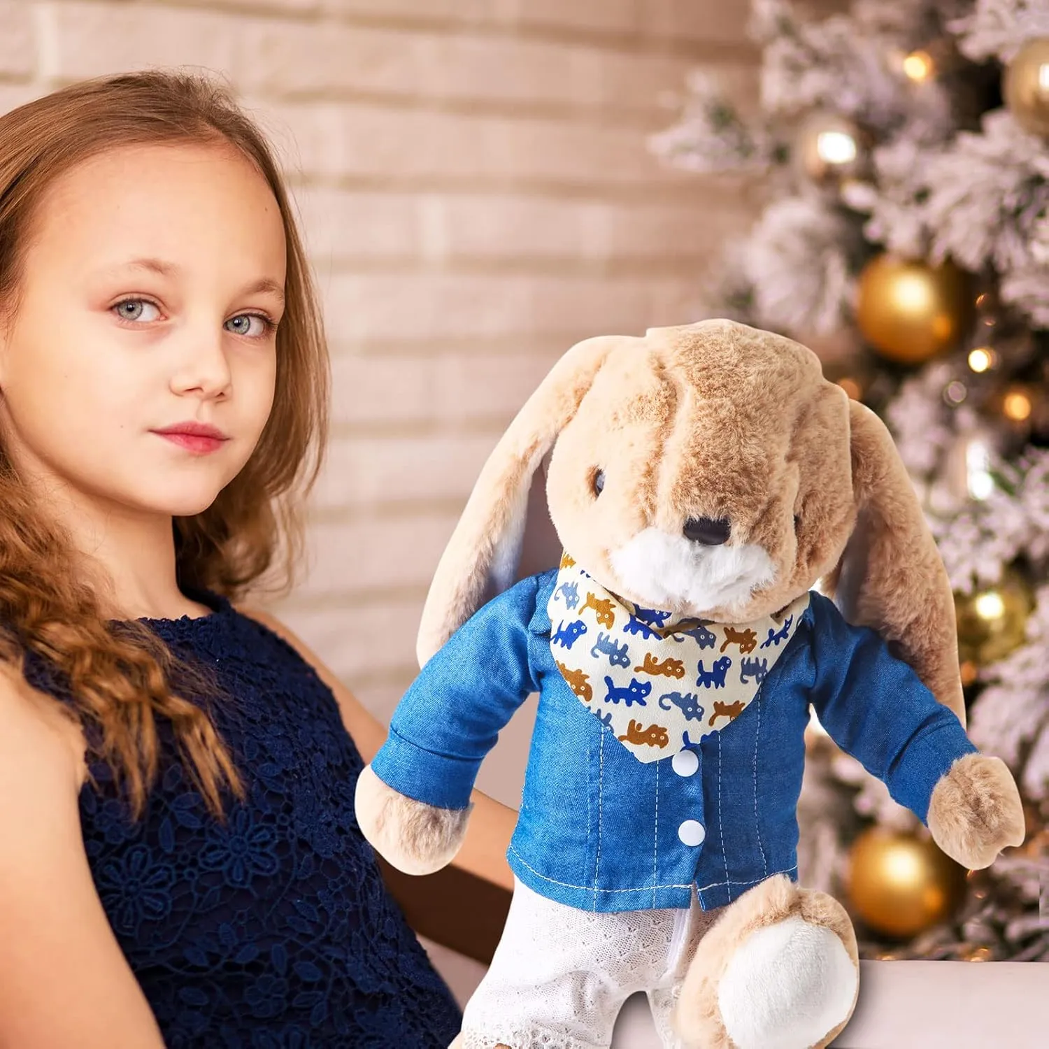 Most 14" - 18" Bear gallop chlorine linen retrieve Plush Stuffed Animal Outfit Build a Bear Doll Clothes and Make Your Own Stuffed Animals(Unicorn Style, Fit 14"-18") Set of 2 Unicorn Skirt Teddy Bear Clothes Outfit Fits 