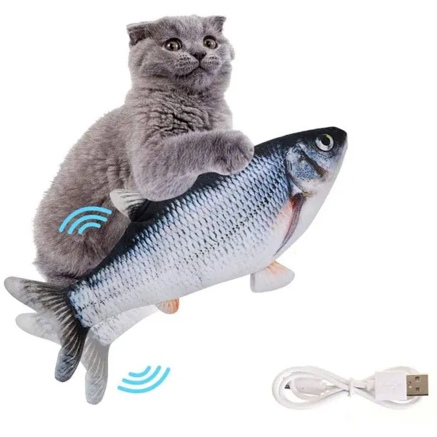 Moving Fish Cat Toy - Flopping Fish