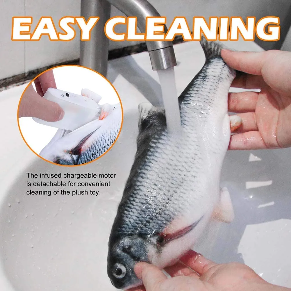 Moving Fish Cat Toy - Flopping Fish