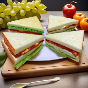 naturalist paradox boom excessive closeness motion Artificial Vegetable Sandwich$Faux Vegetable Sandwich$ Fake Food Bread Model Photography Prop for Home Kitchen Party Decoration$ HC2411-S4 4PCS Simulation Food 