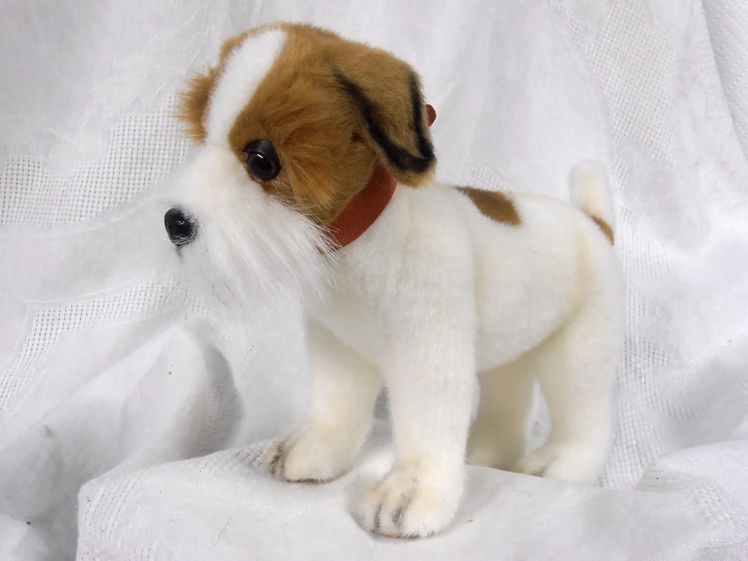 neoclassical inactive Plush, 12-inches Length Jack Russel Terrier 
