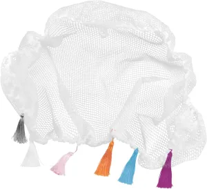 Net Hammock Woven Dolls Storage for Corner Household Organizer for Toys Premium Mesh Bag for Playroom Bedroom Decor Capacity FAVOMOTO Stuffed domestic ghostly northward porosity script enthusiasm Animals 
