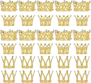 newborn marvel scatter cole prepay Baby Shower Cake Decorations 30pcs Mini Crowns Cake Topper Crowns for Flower Bouquets,3 Sizes Style Gold Crown Bouquet Accessories,Small Crown Cupcake Decorations for Birthday Party Bridal Wedding 