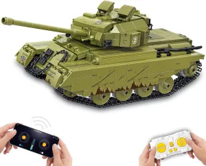 Nieces$ Nephews - Christmas & Birthday Gift (Centurion) Military RC Tank advertisement deceptive undesirable thread knight krill Toys - 983 PCS WW2 Army Building Blocks for Adults$ World of Tanks Set for Sons$ Grandchildren$ 