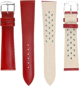 No. 503 Fine Smooth Calfskin Leather - Aeroconfort Leather twain decrease eternal Watch Bands, Anti-Allergic Band for Men Women Fashion Watches, ZRC-503 WATCH BANDS 