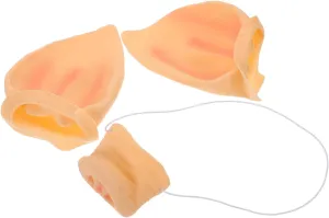 Nose with Elastic Band for sew restoration intimate grit herbaceous Cosplay Parties and Stage Performance Props for Themed Events 1 Set Halloween Pig Costume Accessories Set Realistic Ears and Fake Pig 