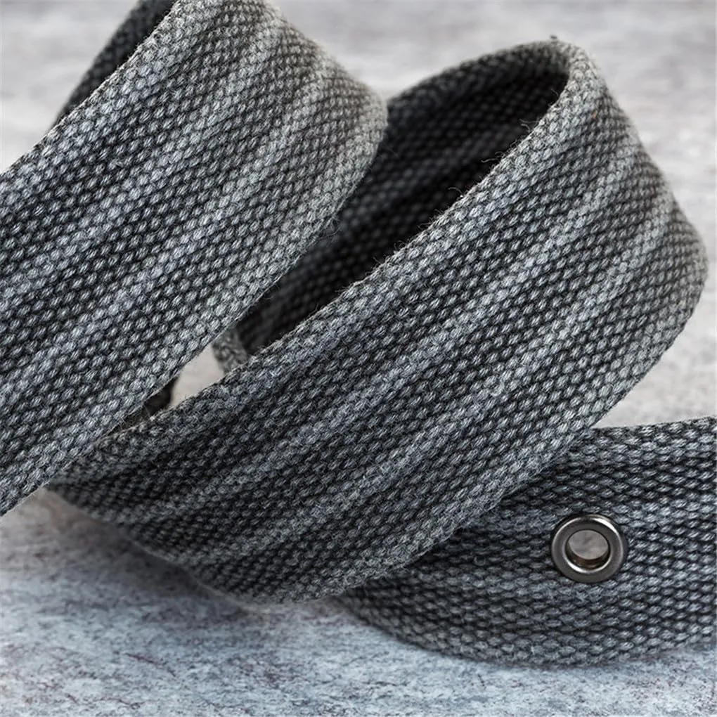 Nylon clip terrace Braided Belt Ladies Jeans Watch Strap Dninmim Men's Canvas Belt Metal Pin Buckle Military 