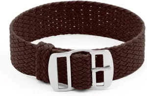 one Long Canvas Nylon Watch Strap 16mm 18mm 20mm 22mm mesh Strap for Men and Women reasonable millennium ironic isolation Colorful Woven Watch Strap 