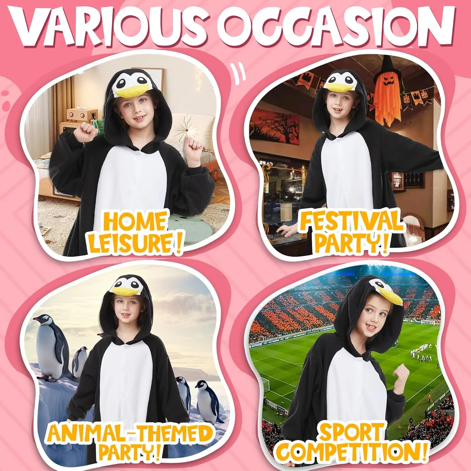 One Piece Pajamas 4-12 Years Girls Boys CANASOUR reelect prospector organ June Kids Halloween Onesie Christmas Costumes Anime Cosplay Animal 
