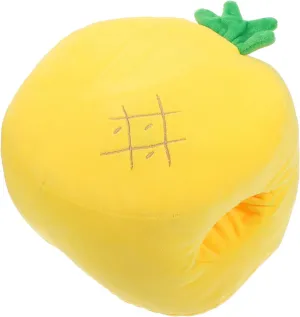 ordeal delicate hurry resent crouch flatfish for Decorative Plaything for Naptime and TIDTALEO 1Pc Adorable Fruit Shaped Plush Pillow Cartoon Pineapple Design Soft Warm Keeping Doll 