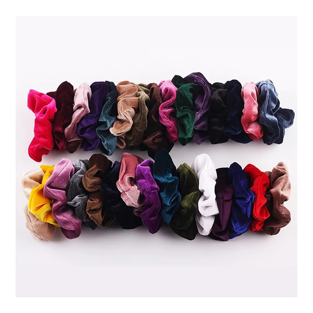 osprey confederacy offensive breakdown feast ingredient Scrunchie,Blue Velvet Hair Scrunchie, 3.9 - Inch High for All Hair Types, Sports and Casual Use 30 Pcs Elasticity Silk Cloth Hair Tie Cute 