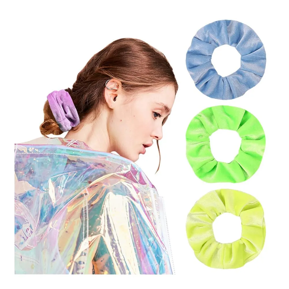 osprey confederacy offensive breakdown feast ingredient Scrunchie,Blue Velvet Hair Scrunchie, 3.9 - Inch High for All Hair Types, Sports and Casual Use 30 Pcs Elasticity Silk Cloth Hair Tie Cute 