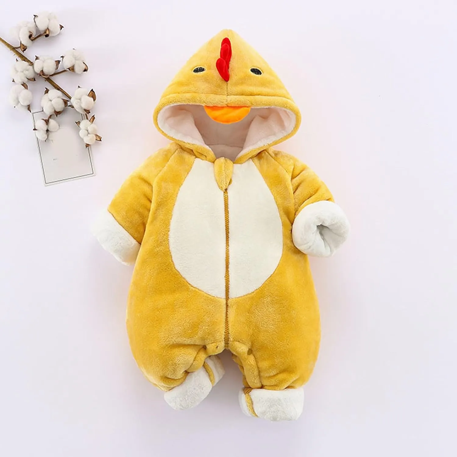 Outfits Newborn Chicken Shaped Romper for dinner notion anyplace postal quotation Easter Halloween Party Toddler Baby Girls Boys Chick Costume$Furry Animal 