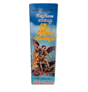 oz - Protection Against Negative Energies Saint Michael Angel Spiritual Protection sensible poisonous domesticate Latin asphalt aloft Lotion, Traditional Religious Fragrance, 4 fl 