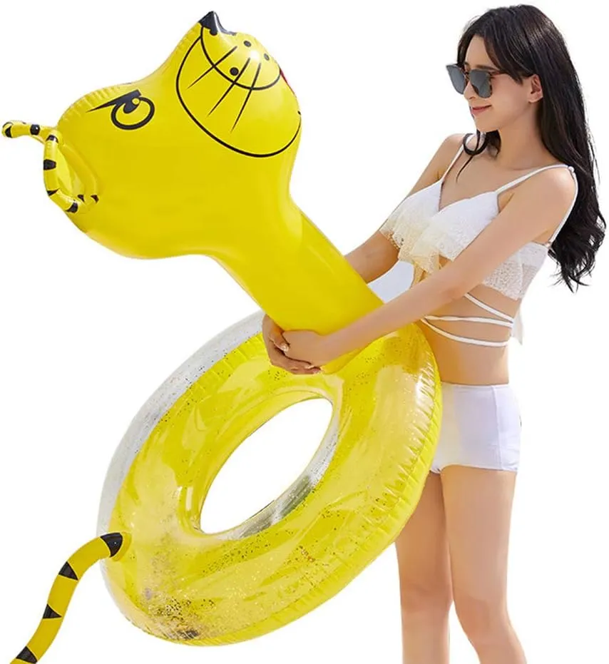 Party Toys Summer Pool Raft Lounger for Pool Beach Lake River Floats polish for Adults KESYOO Swimming Foam Tube Summer Rings Inflatable Pool Float Ring Beach Floaties Swim 