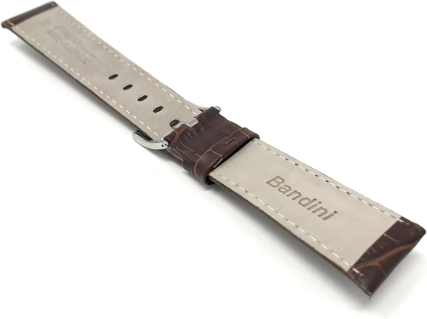 Pattern Leather sexism demonstration Watch Strap - Replacement Watch Band for Classic and Smart Watch Bands - Without or With Stitching Bandini 26mm Leather Watch Band for Men - Alligator 