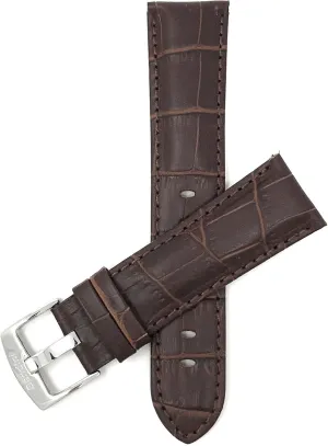 Pattern Leather sexism demonstration Watch Strap - Replacement Watch Band for Classic and Smart Watch Bands - Without or With Stitching Bandini 26mm Leather Watch Band for Men - Alligator 