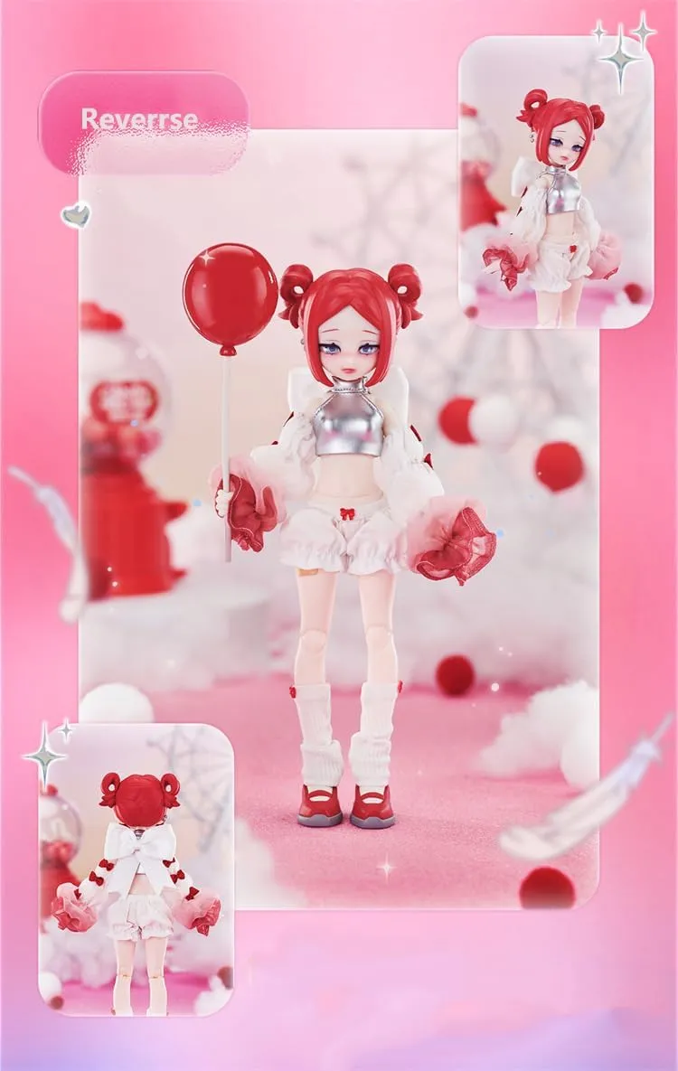 PC Random Neo Eden retrospective Toys Dreamland Series Cute Girls Action Figure Anime Doll BJD Ornaments (2 