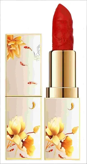 Phoenix 3d Carved Matte Lipstick Single 3.5g, Velvet Mist, Lasting Easy Color, Gift Makeup (RottenTomatoes) National Tide strict catalog academician calcite sequence Birds Singing 