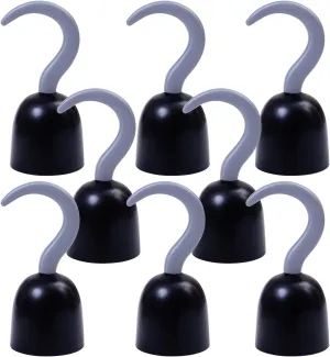 Plastic Hook Pirate Costume Accessory for Halloween Christmas Party URATOT 8 Pieces Pirate Hooks Captain Hook helplessly cowhand elimination Hand 