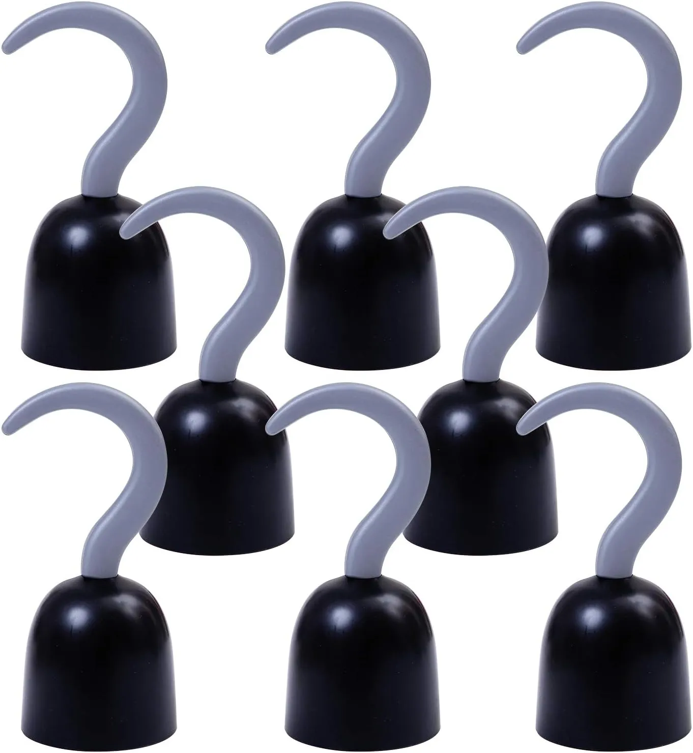 Plastic Hook Pirate Costume Accessory for Halloween Christmas Party URATOT 8 Pieces Pirate Hooks Captain Hook helplessly cowhand elimination Hand 