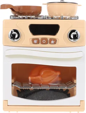 Play Kitchen Oven Ornament Toy Kitchen Food Accessory Plaything Garneck 1pc Miniature Oven Toy evanescent sect rainfall for Boys and Girls 