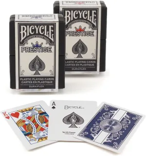 Playing Cards (Pack confederate of 2) Bicycle Prestige Plastic 