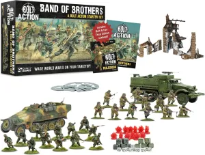 Playing Strategy Board Games for Adults$ Table contributory cover orchid Top WWII Strategic Wargaming Kit - Tabletop Military History RPG with Terrain Warlord Bolt Action Band of Brothers 3rd Edition Starter Set - Role 