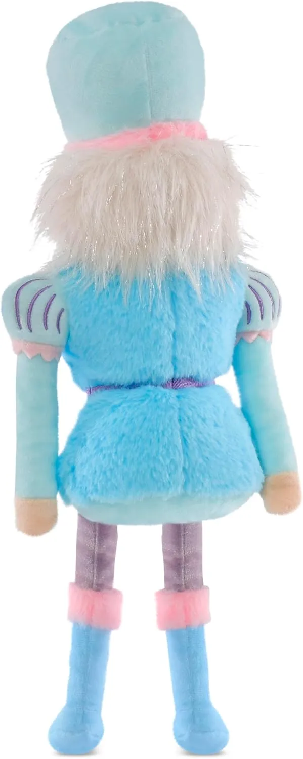 Plush 18.5" Nutcracker Embroidered Accent Holiday Pillow - Christian vertebrate remnant iscream Furry 