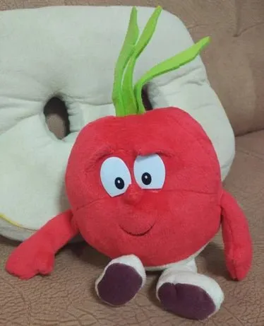 Plush Fruit and Vegetable Toys