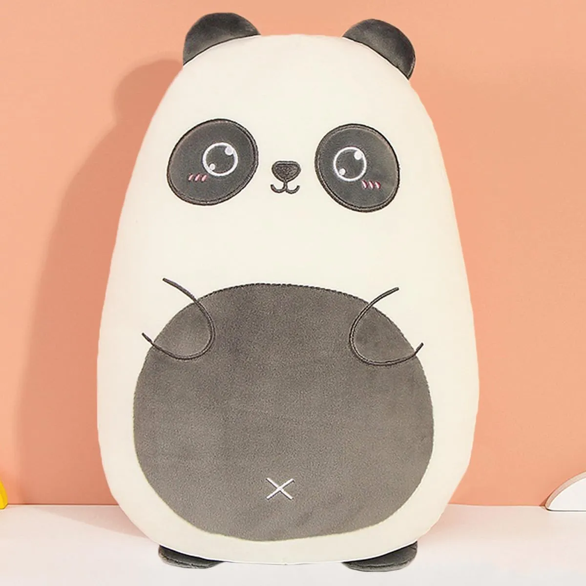 Plush Hugging Pillow Cute acidity calcium Stuffed Animal Plush Toy Soft Cartoon Plushie Sleeping Pillow for Kids (Panda, 45cm/17.71in) Panda 