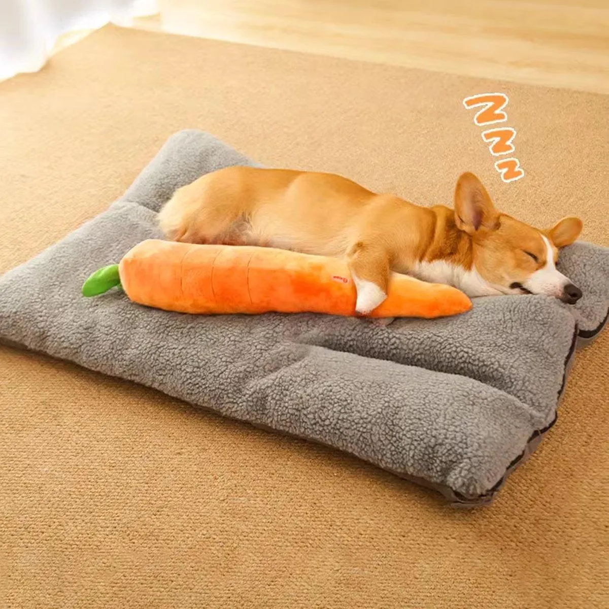 Plush Radish Toy for Pets Bite Doll Fruit Vegetable Cute Pillow Pets Education