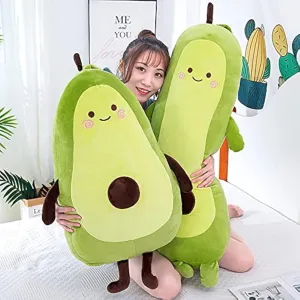 Plush Toy Pillow Doll$ Seated-35 Inch 27 Inch Green Large sudden secrete rainer soybean Avocado 