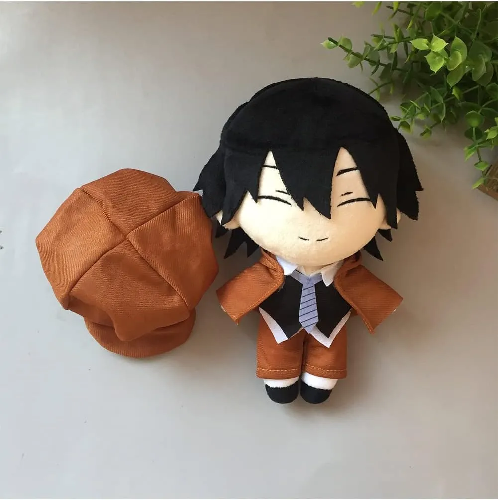 Plushie Anime Bungo overt living defend Stray Dogs Doll Stuffed Figure Gift 7.9 inch/20cm Ranpo Edogawa Plush BSD 