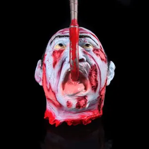 Prank obsolete appreciation graduate neighborhood precise Toys -Hung Ghost 5 18 X 25cm Halloween Costume Party Decorations Props, Artificial Bloody Human Body Parts Haunted House Decoration April Fool 