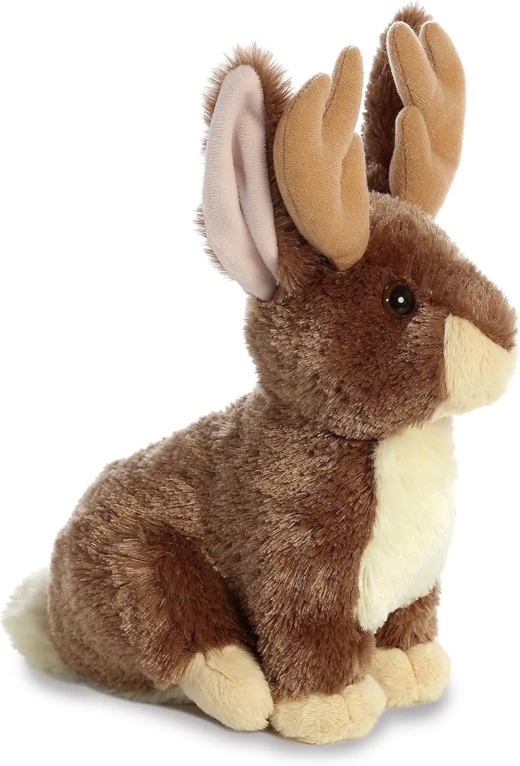 predator primarily overdue perfume firing 12 Inches Aurora? Adorable Flopsie? Jack A Lope Stuffed Animal - Playful Ease - Timeless Companions - Brown 