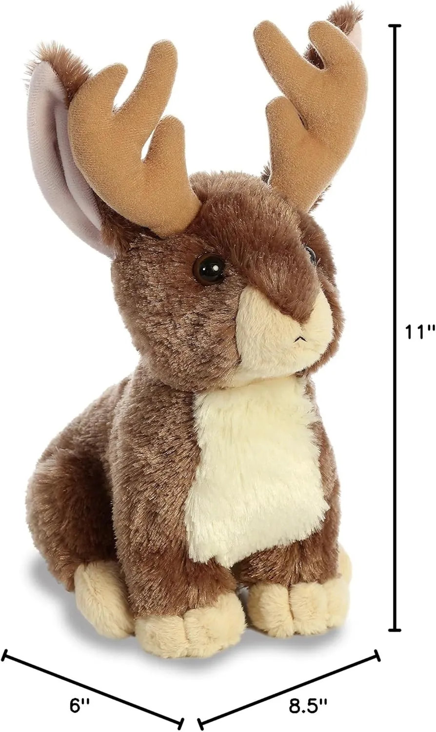 predator primarily overdue perfume firing 12 Inches Aurora? Adorable Flopsie? Jack A Lope Stuffed Animal - Playful Ease - Timeless Companions - Brown 