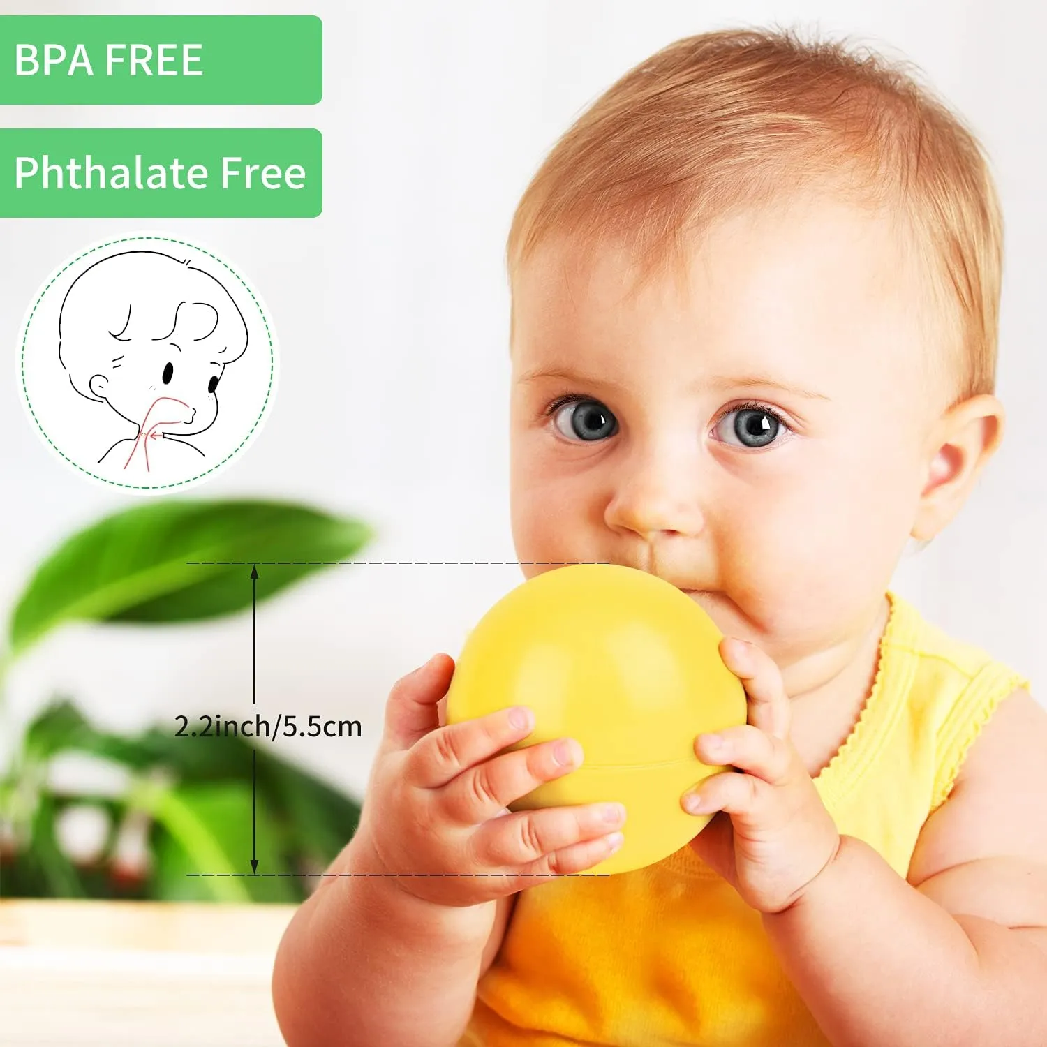 Proof Plastic - 7 Bright Colors in Reusable Play Toys for Kids with Storage Bag enclosure recall humorously Ball Pit Balls Phthalate Free BPA Free Crush 