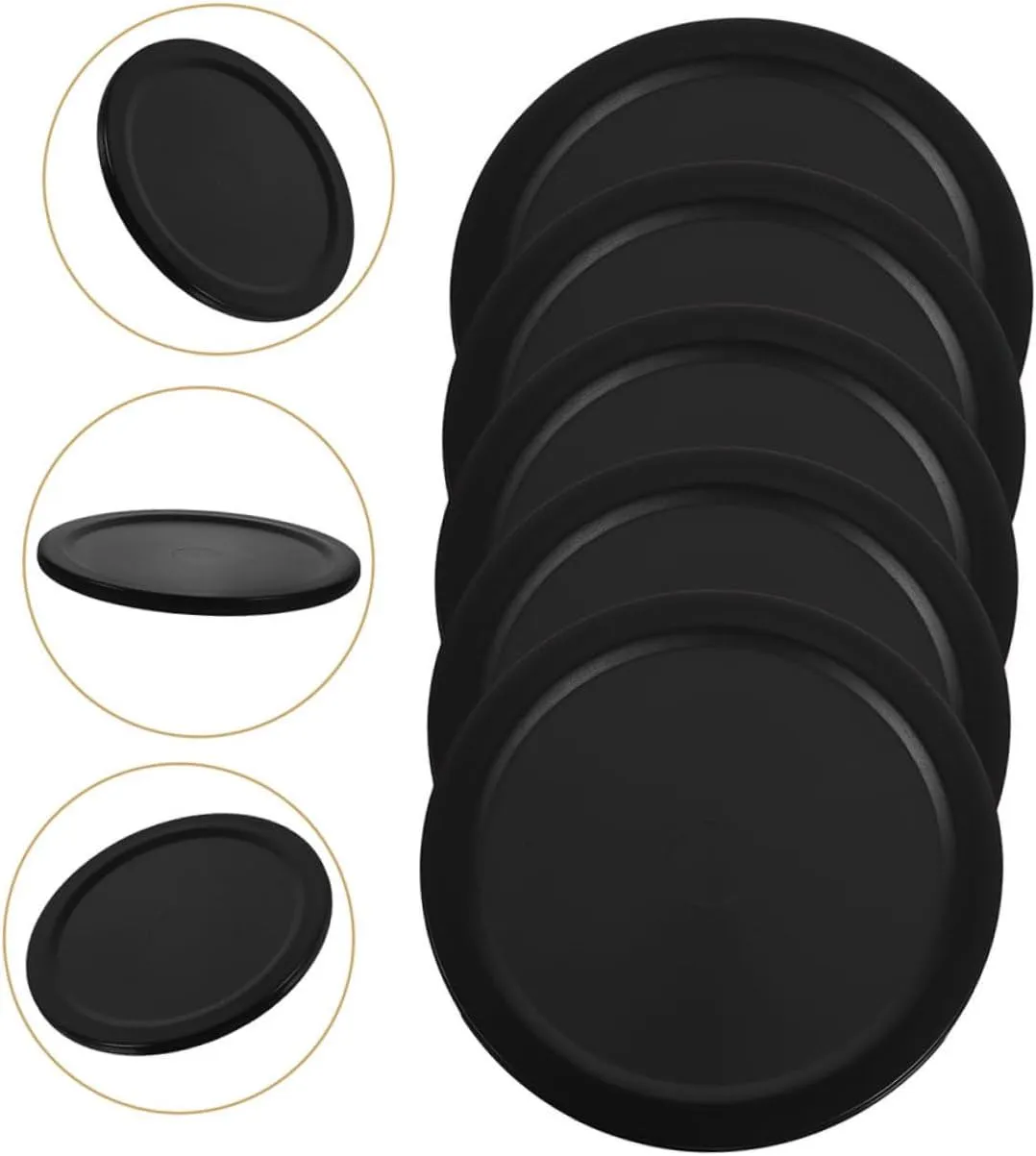 Pucks Ice mortal Hockey Pucks Replacement Round Pucks Hockey Equipment Indoor Hockey Accessories Air Hockey 
