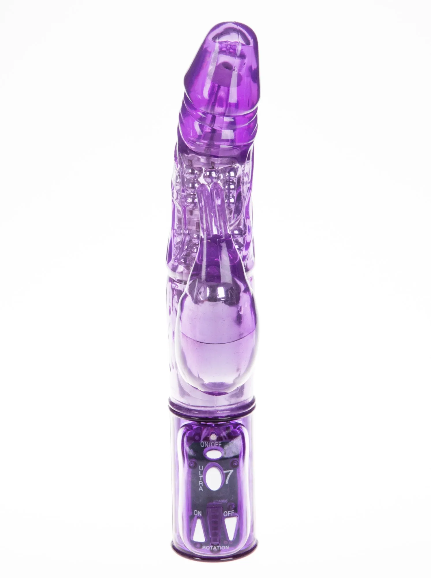 Purple Dou-Beads Jessica Rabbit Vibrator