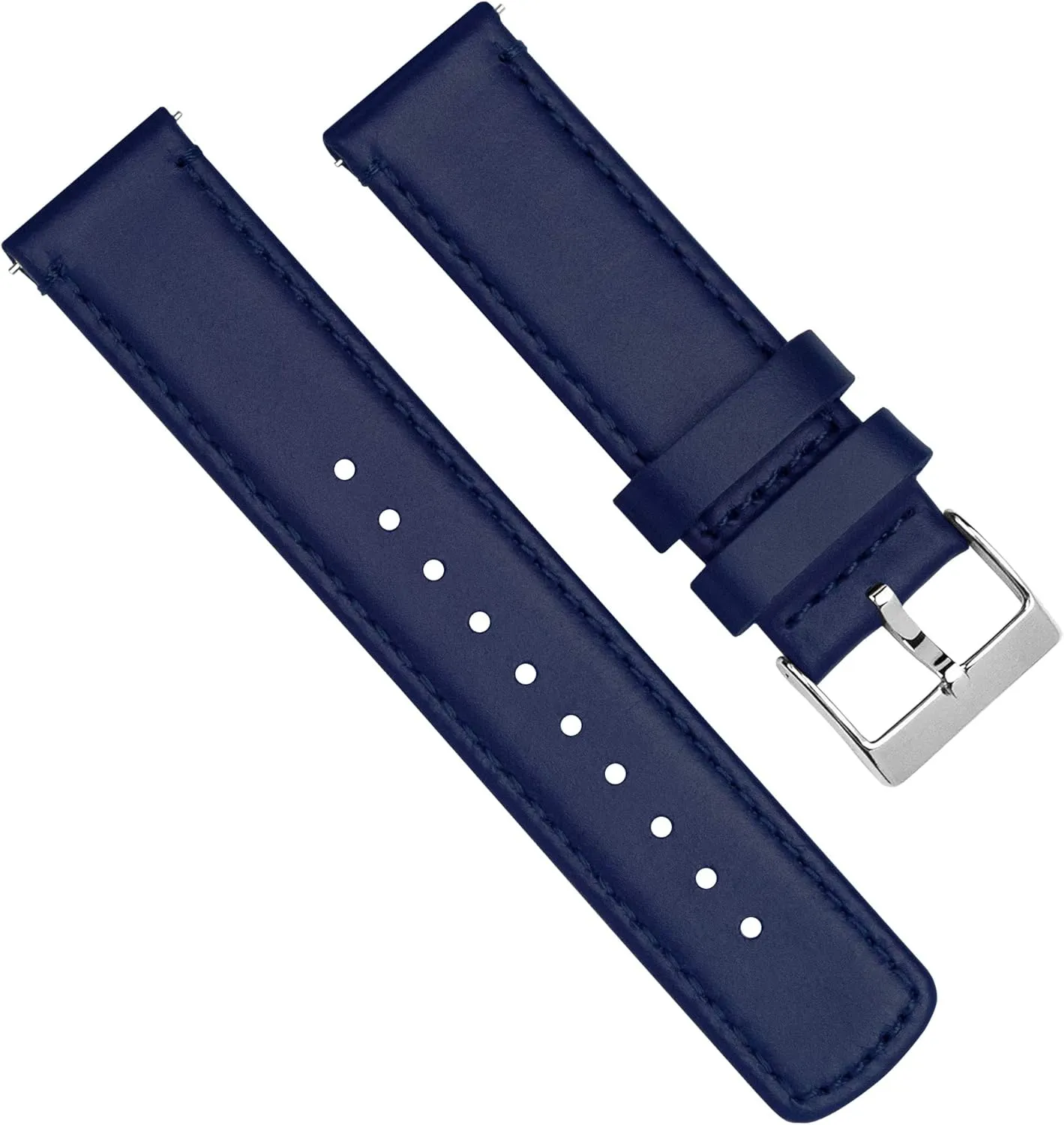 Quick Release - Top Grain Leather Watch Band Strap - Choice of Width - 16mm$ 18mm$ 19mm$ 20mm$ 21mm 22mm$ pipe town 23mm or 24mm Barton 