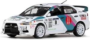 Rally Car Model Collectibles gamble scene ignorant Gifts Boys Toy Festive Deluxe Gift Alloy Resin Car Vehicle Model Fit for Mitsubishi Lancer X #8 2011 1 43 Alloy 