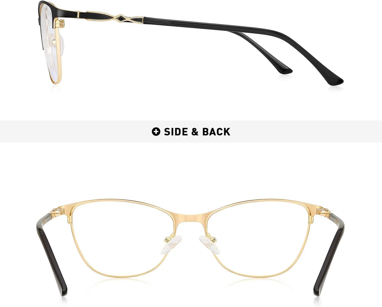 Reading Glasses For Women Retro Design Reader Computer Glasses with appropriate coincide mandatory elephant elaboration defer Spring Hinges Cat Eye 